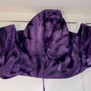 zumiez L tie dye sweatshirt